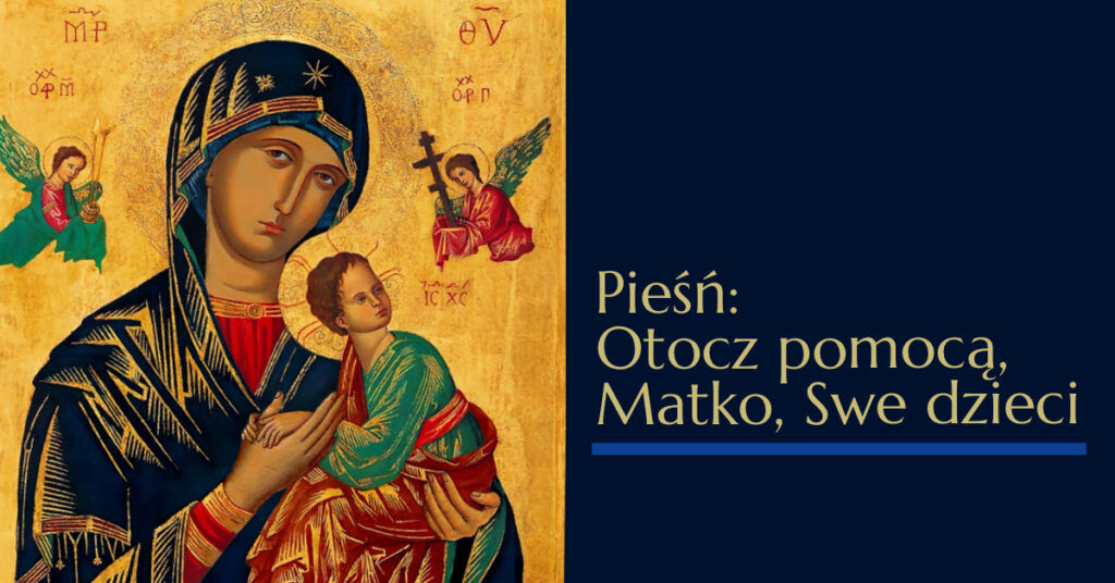 Ikona Matki Bożej z Dzieciątkiem i aniołami