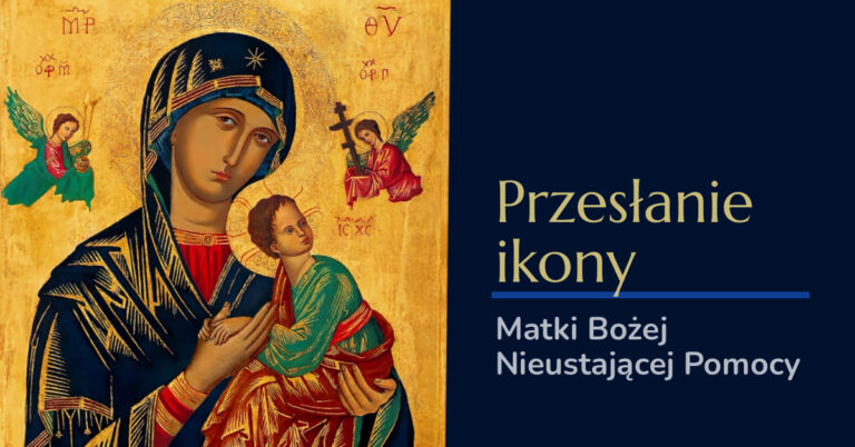 Ikona Matki Bożej Nieustającej Pomocy z Dzieciątkiem