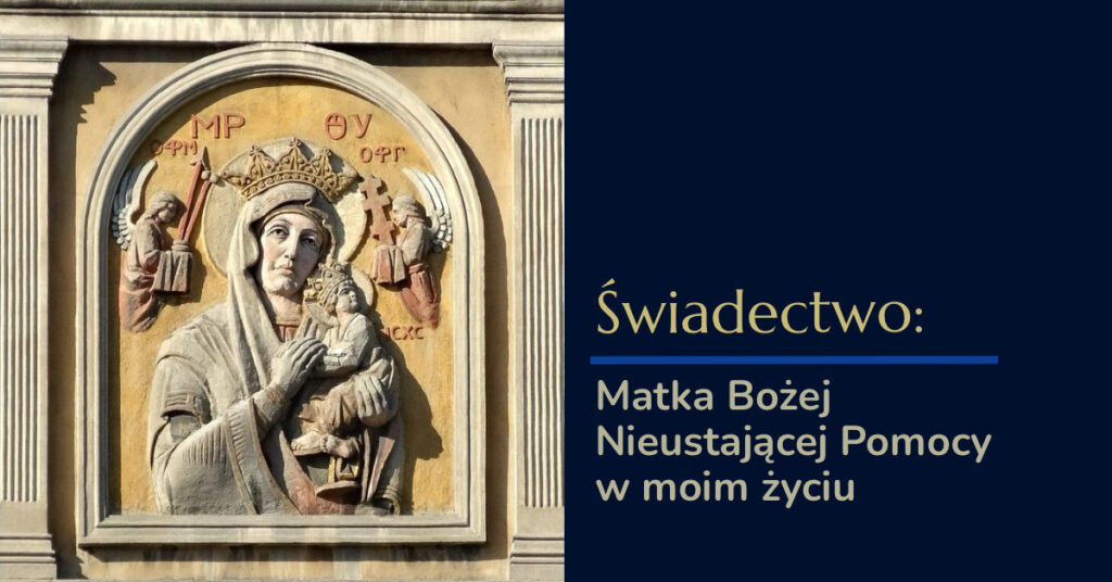 Płaskorzeźba Matki Bożej z Dzieciątkiem Jezus